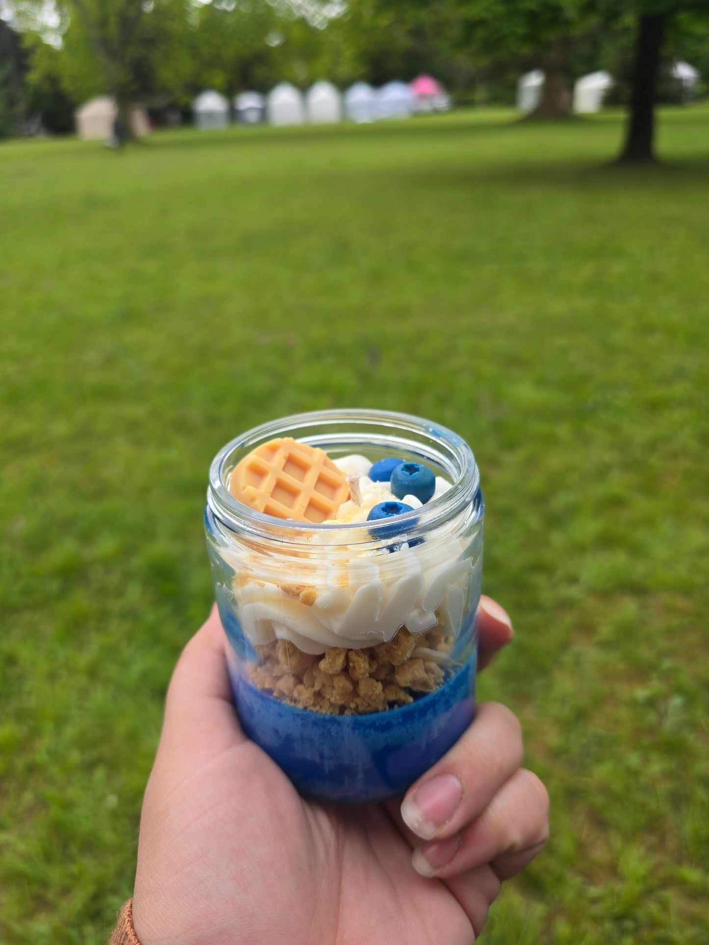 Blueberry Waffles