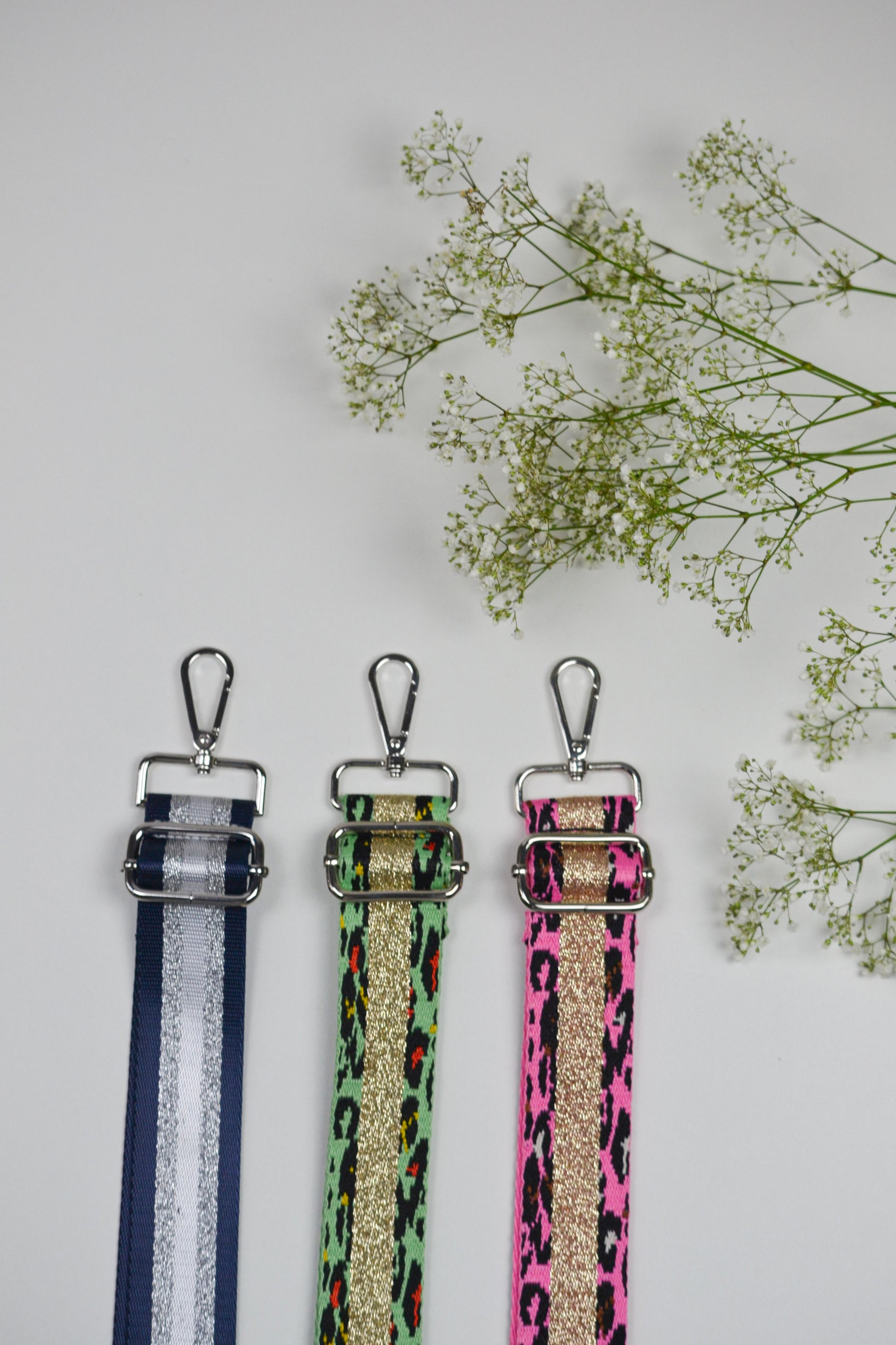 Taschengurt (3,8cm) - Leo-Glitzer