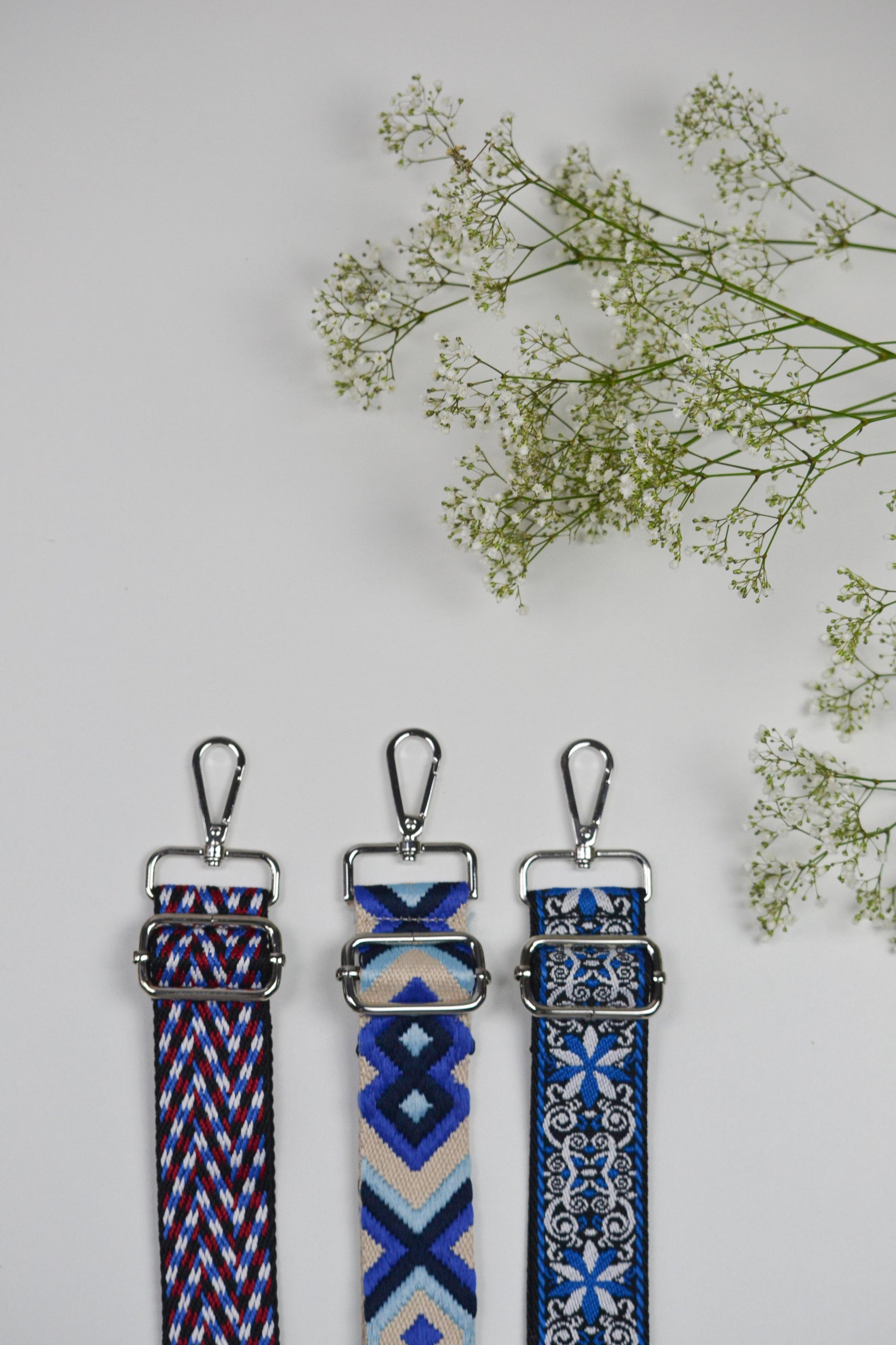 Taschengurt (3,8cm) - Schnörkel