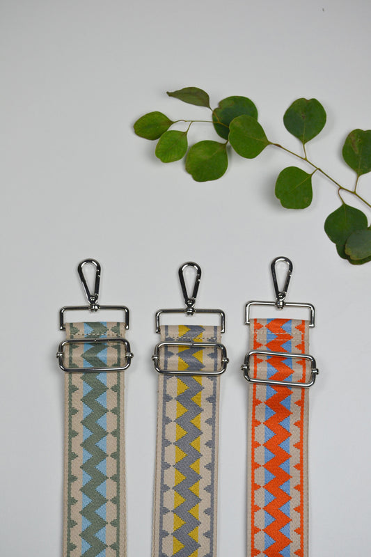 Taschengurt (5cm) - Zigzag