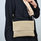 Clutch (Leder) - Beige