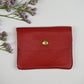 Geldbörse (Leder) - Rot