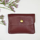 Geldbörse (Leder) - Rotbraun