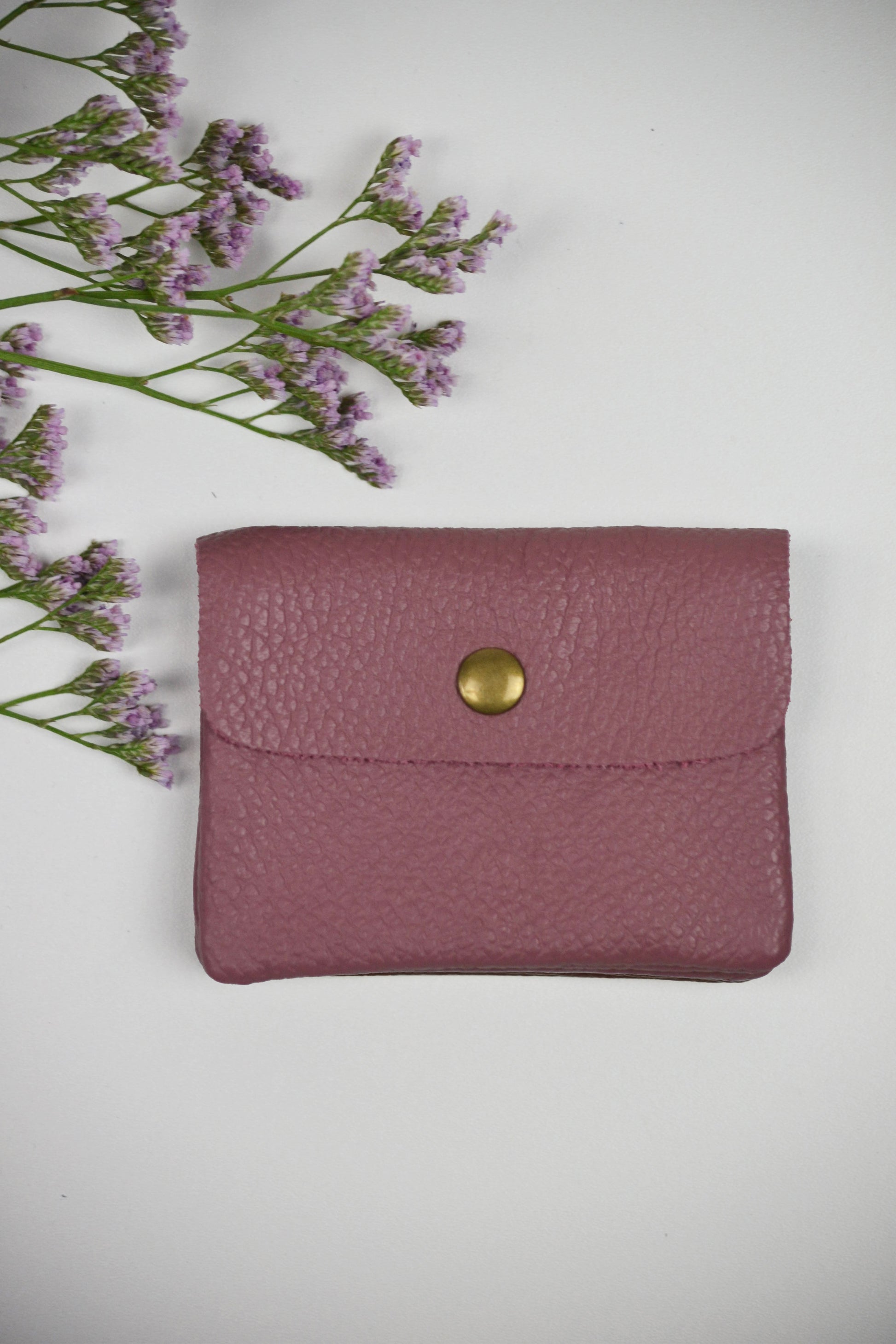 Geldbörse (Leder) - Rosa