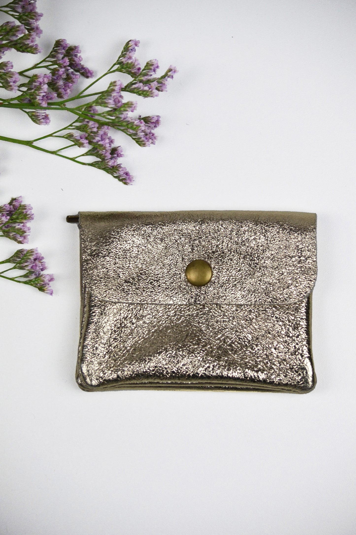 Geldbörse (Leder) - Gold