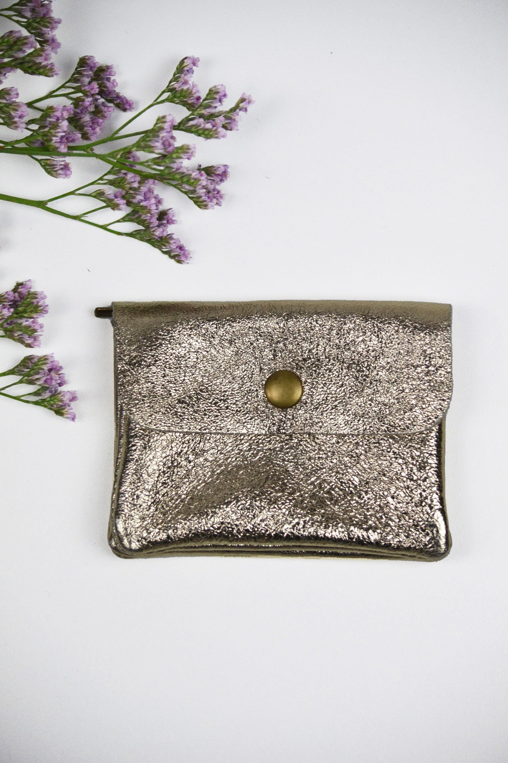 Geldbörse (Leder) - Gold