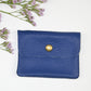 Geldbörse (Leder) - Blau