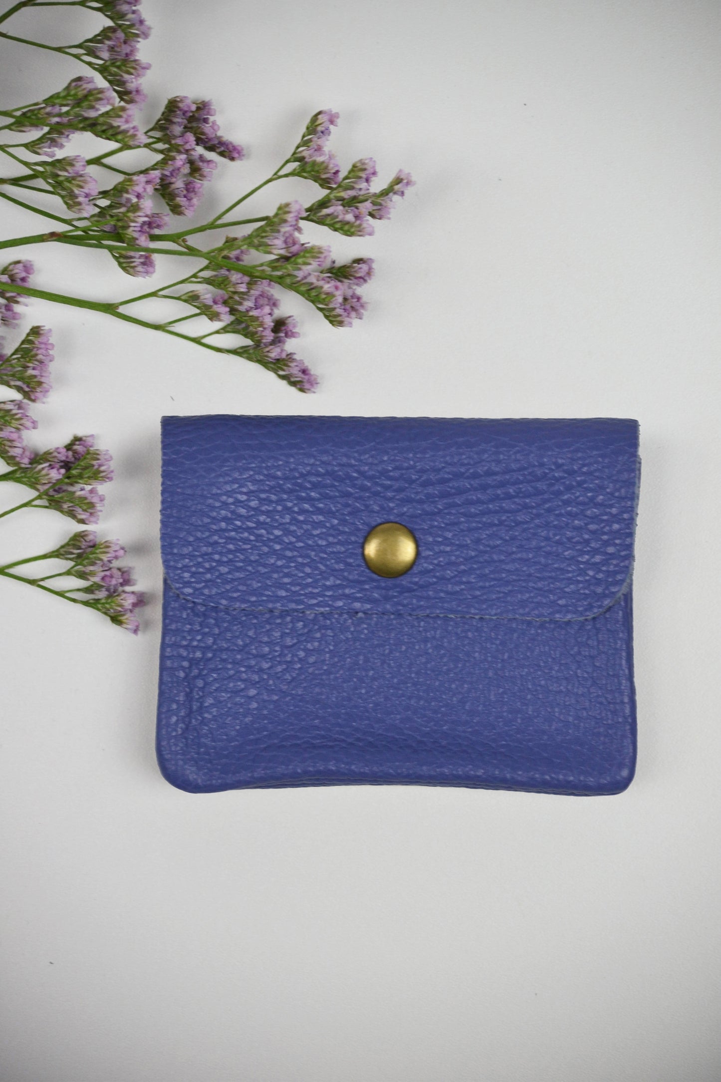 Geldbörse (Leder) - Blau