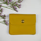 Geldbörse (Leder) - Gelb