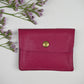 Geldbörse (Leder) - Pink