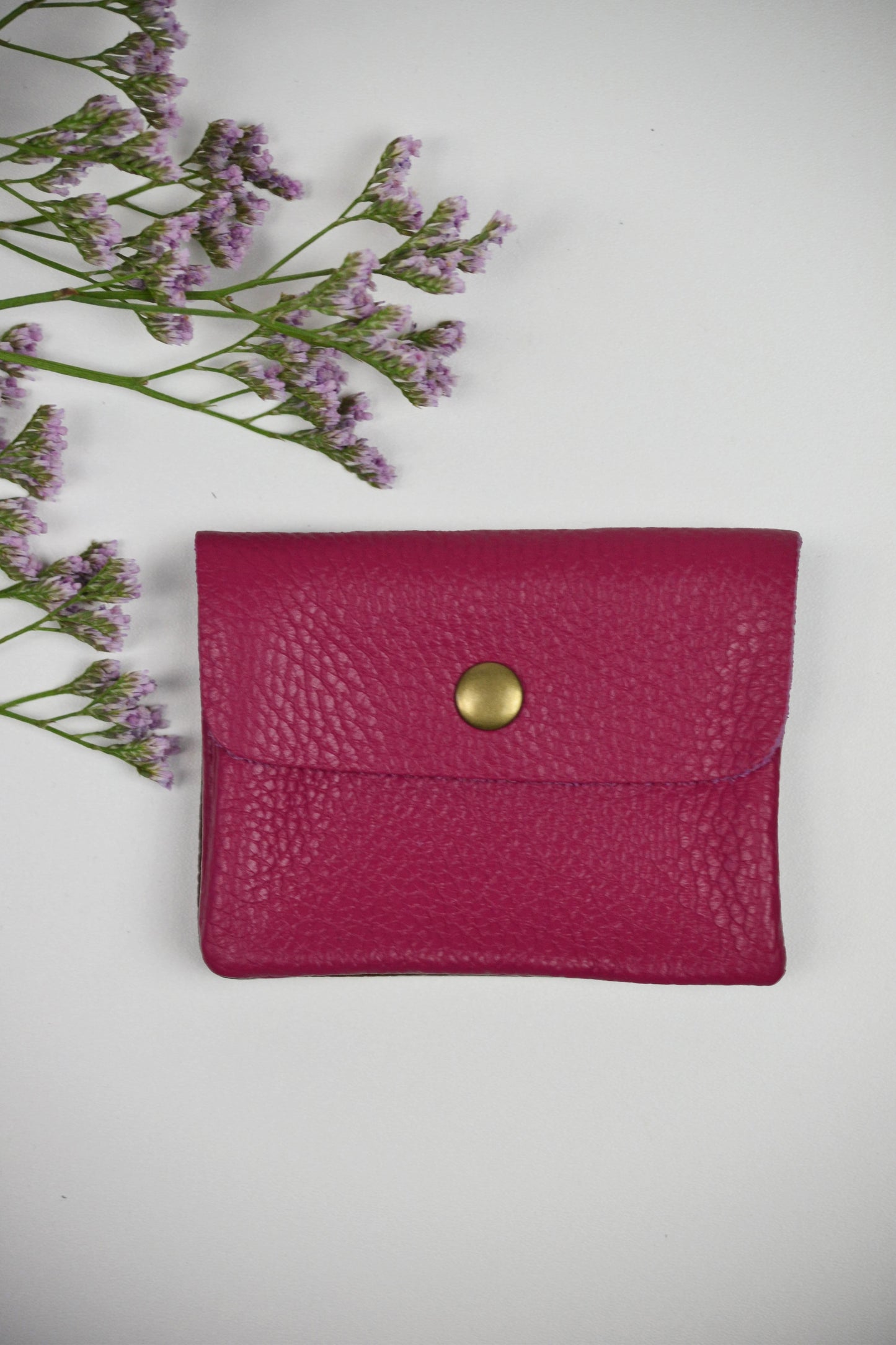 Geldbörse (Leder) - Pink