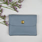 Geldbörse (Leder) - Hellblau