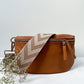 Crossbody Bauchtasche (Leder) - Cognac