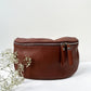 Crossbody Bauchtasche (Leder) - Braun