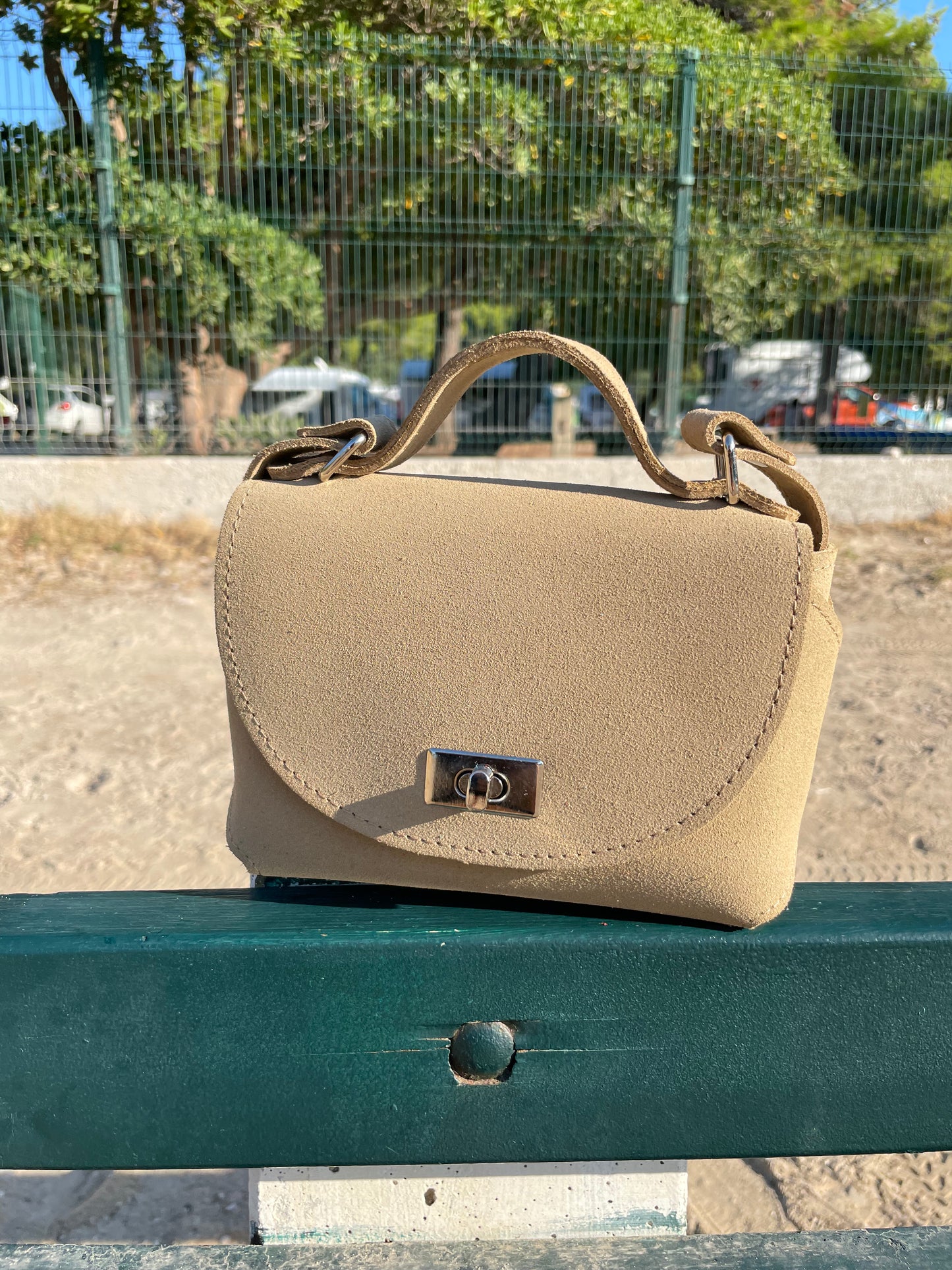 Ledertasche Elegance Rauleder