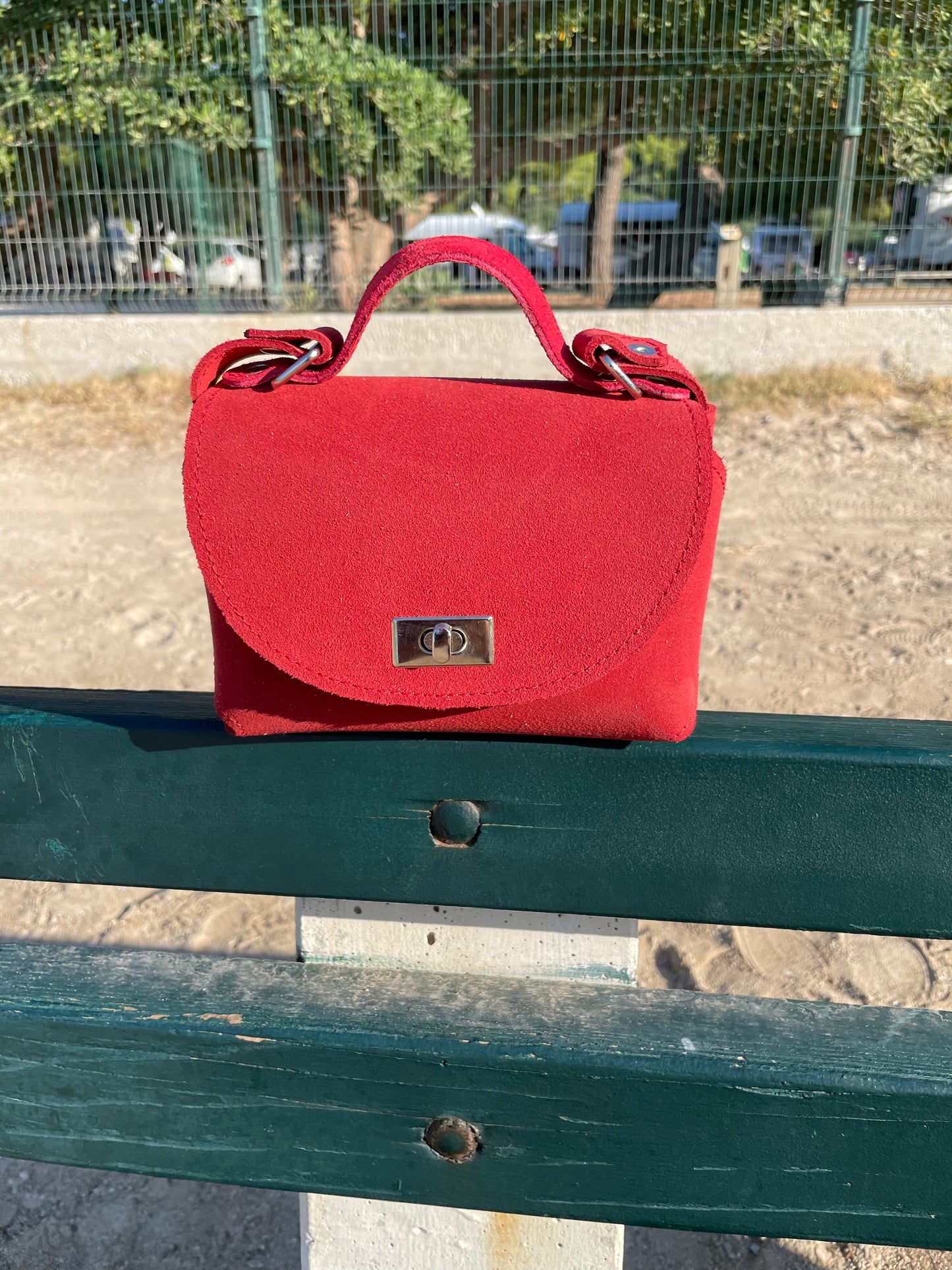 Ledertasche Elegance Rauleder